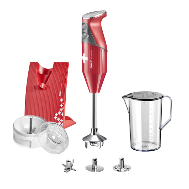Mixeur plongeant m200 Swissline rouge - Bamix