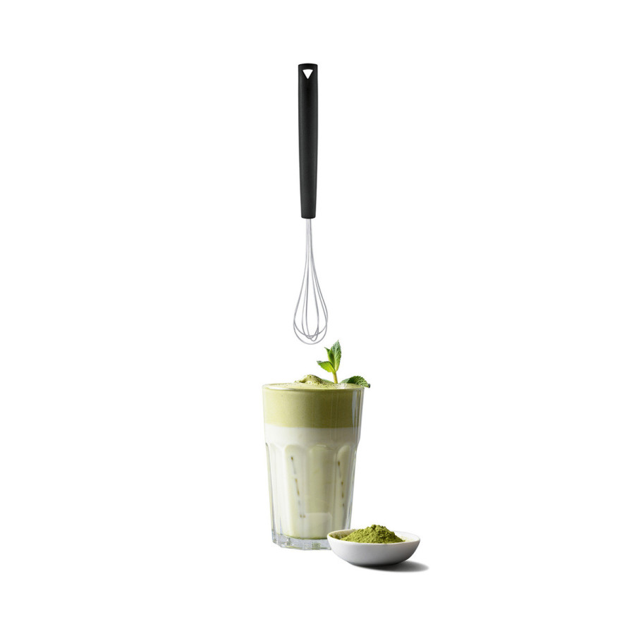 Petit fouet manche long inox & plastique 23.8 cm - Triangle