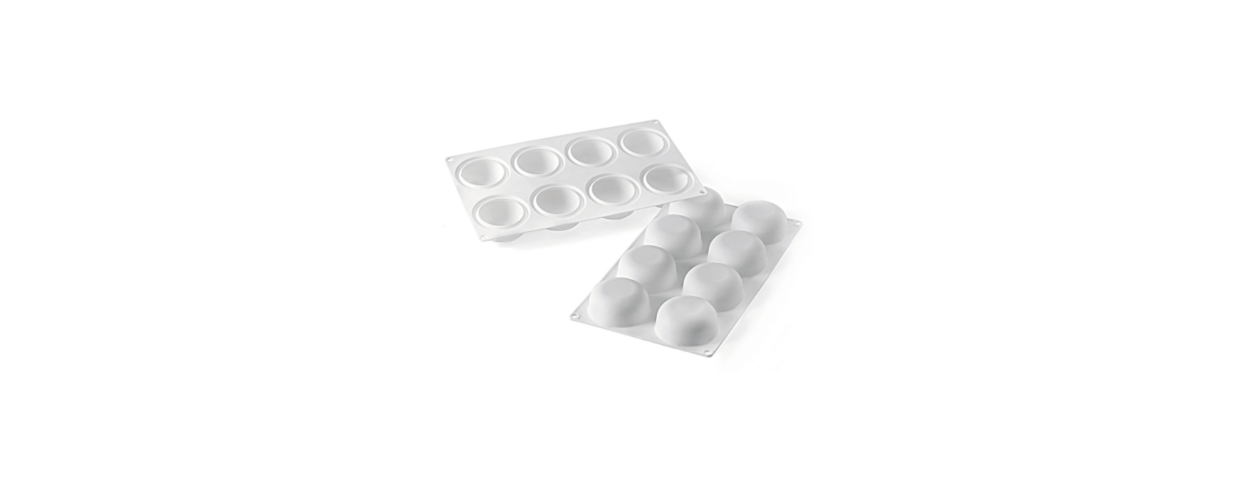 Moule en silicone 3D Stone 85 : 8 empreintes 6.5 x 3 cm - Si