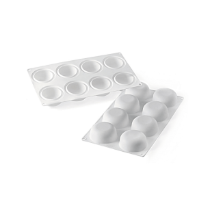 Moule en silicone 3D Stone 85 : 8 empreintes 6.5 x 3 cm - Si