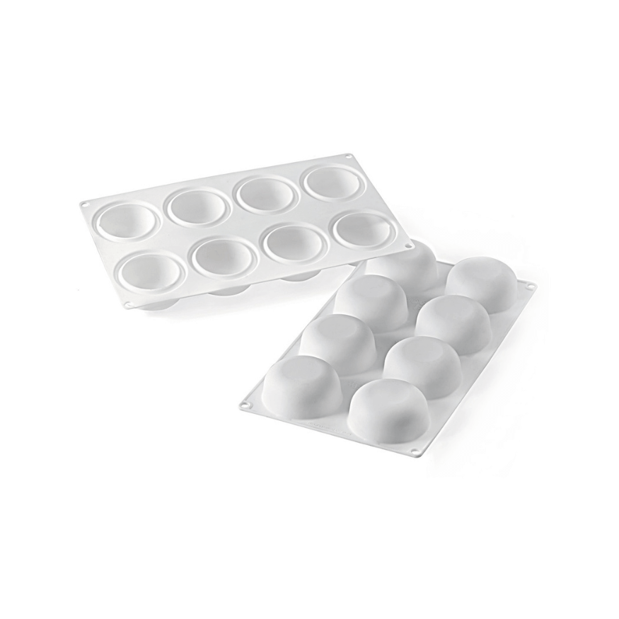Moule en silicone 3D Stone 85 : 8 empreintes 6.5 x 3 cm - Si