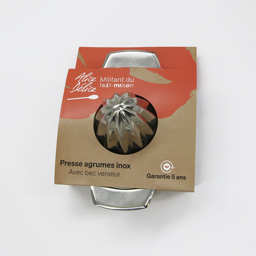 Presse-agrume inox - Alice Délice