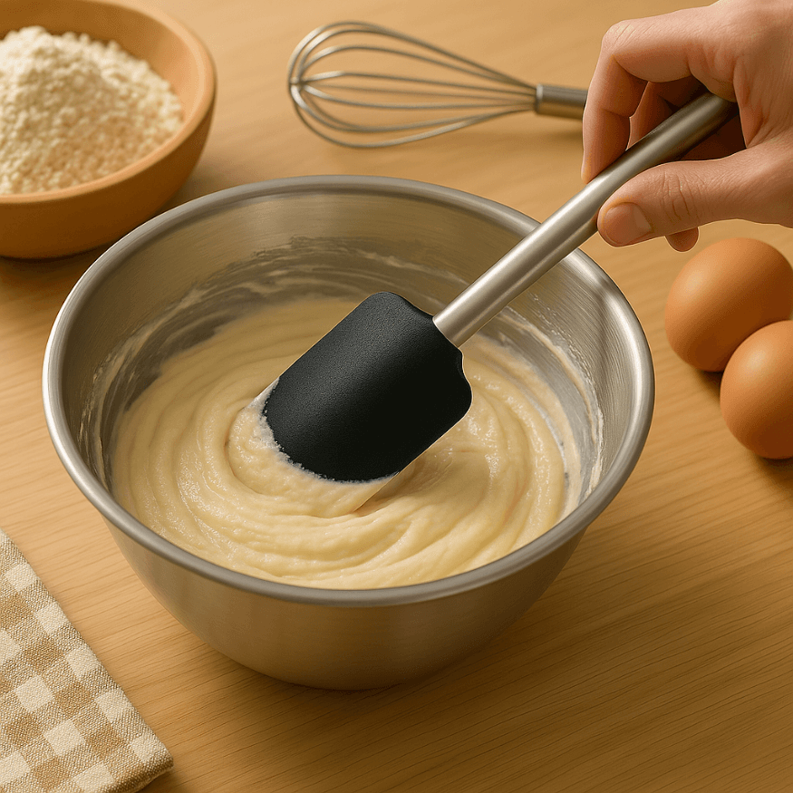 Spatule inox et silicone 25 cm - Alice Délice