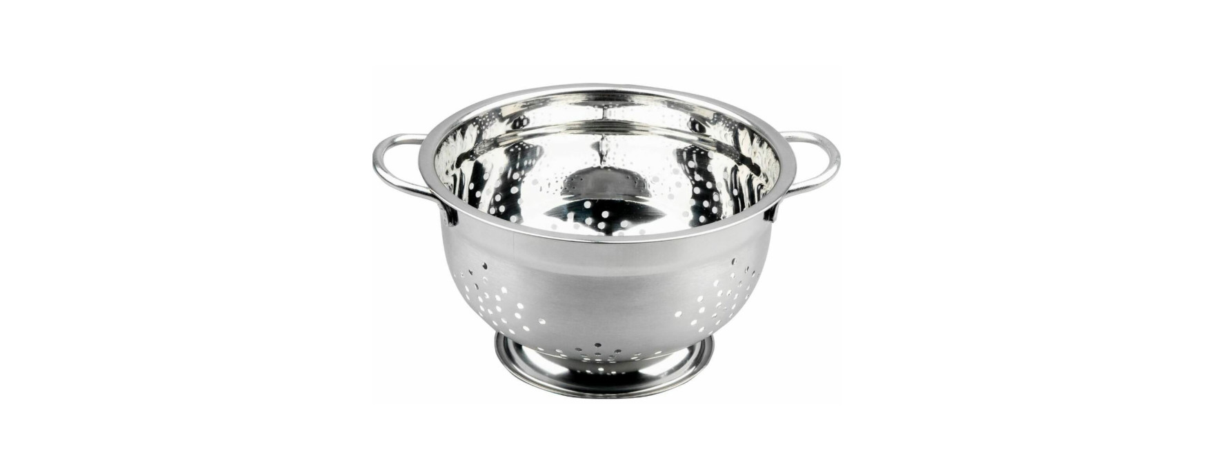 Passoire inox 20 cm avec anses - Ibili
