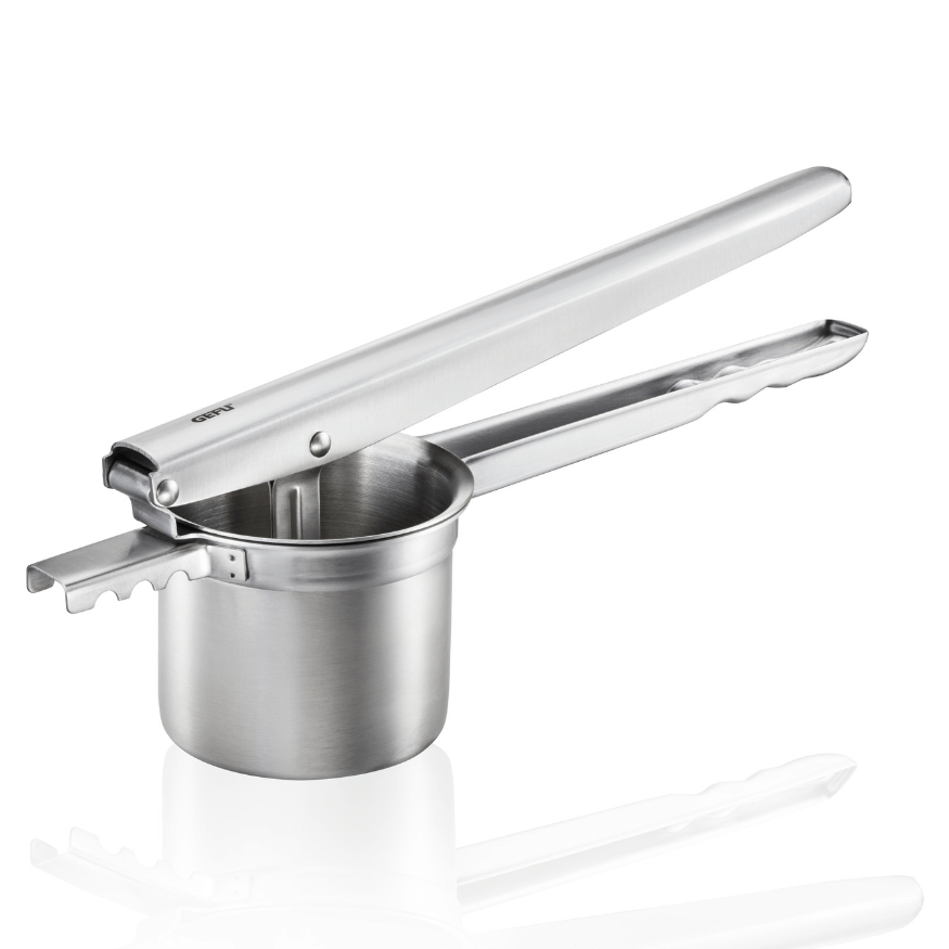 Presse à pommes de terre, jus et Spaetzle inox avec grilles 