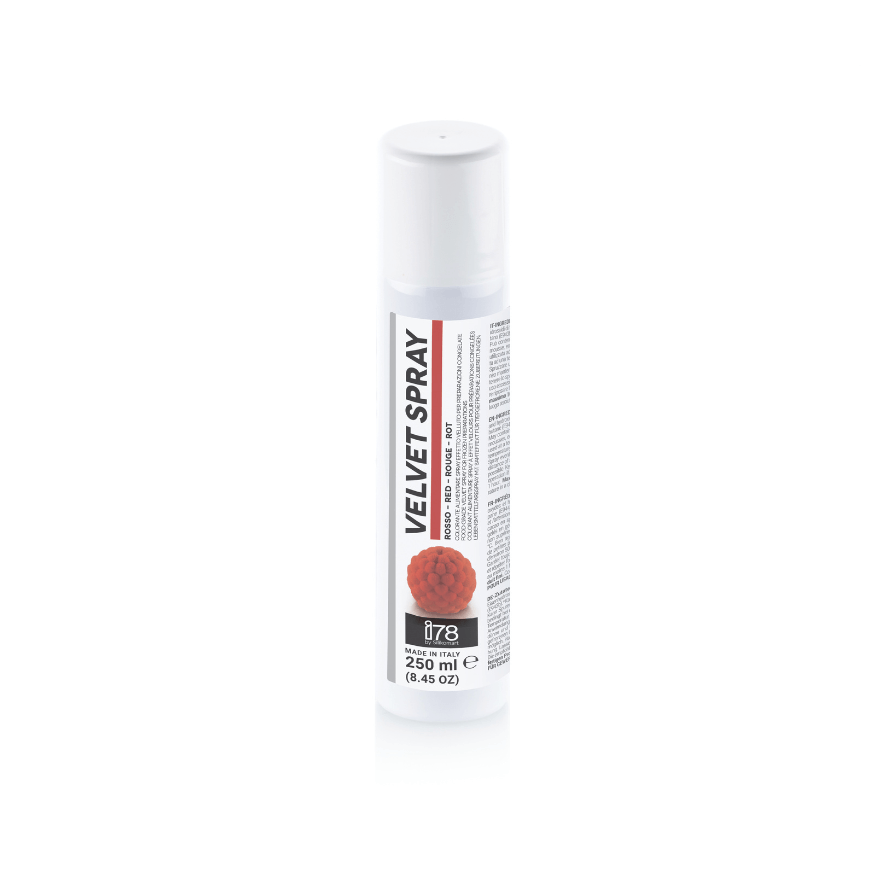 Spray velours rouge 250 ml - Silikomart