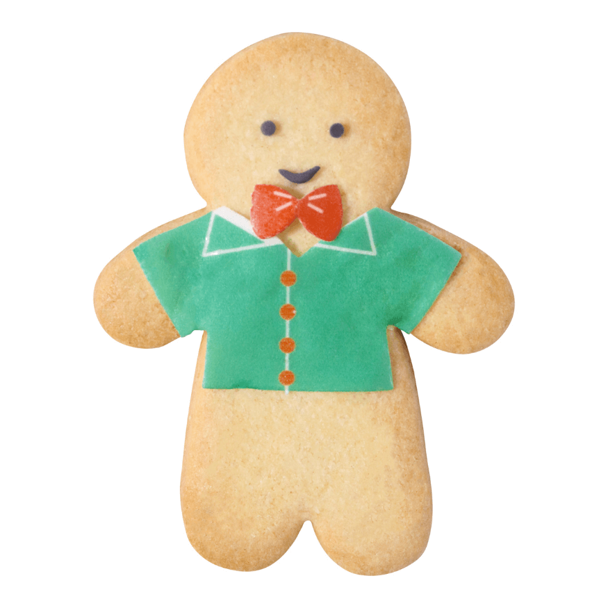 Set biscuit Gingerman Noël : emporte-pièce & décors - PME