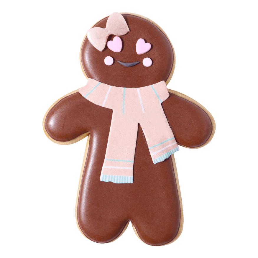 Set biscuit Gingerman Noël : emporte-pièce & décors - PME