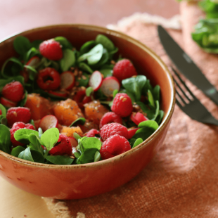 Bol Pokebowl 18cm en grès rouge - Ogo living