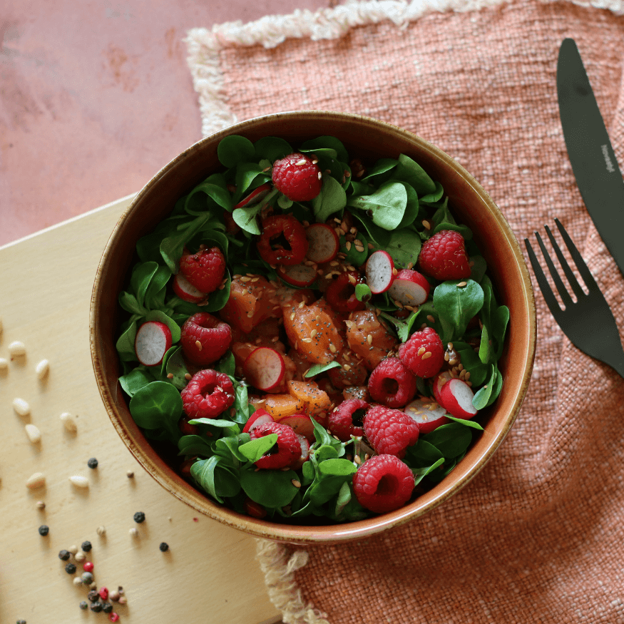 Bol Pokebowl 18cm en grès rouge - Ogo living