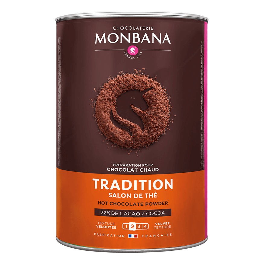 Chocolat en poudre tradition salon de thé 52% de cacao 1 kg 