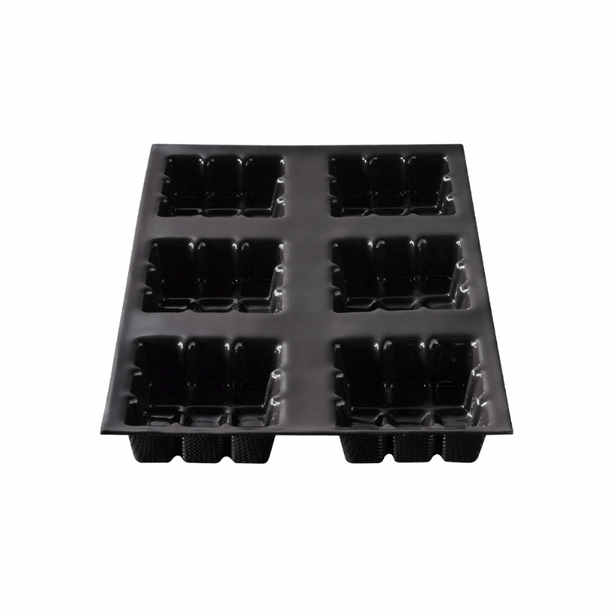 Moule silicone et tricot de verre 6 tablettes - Flexipan