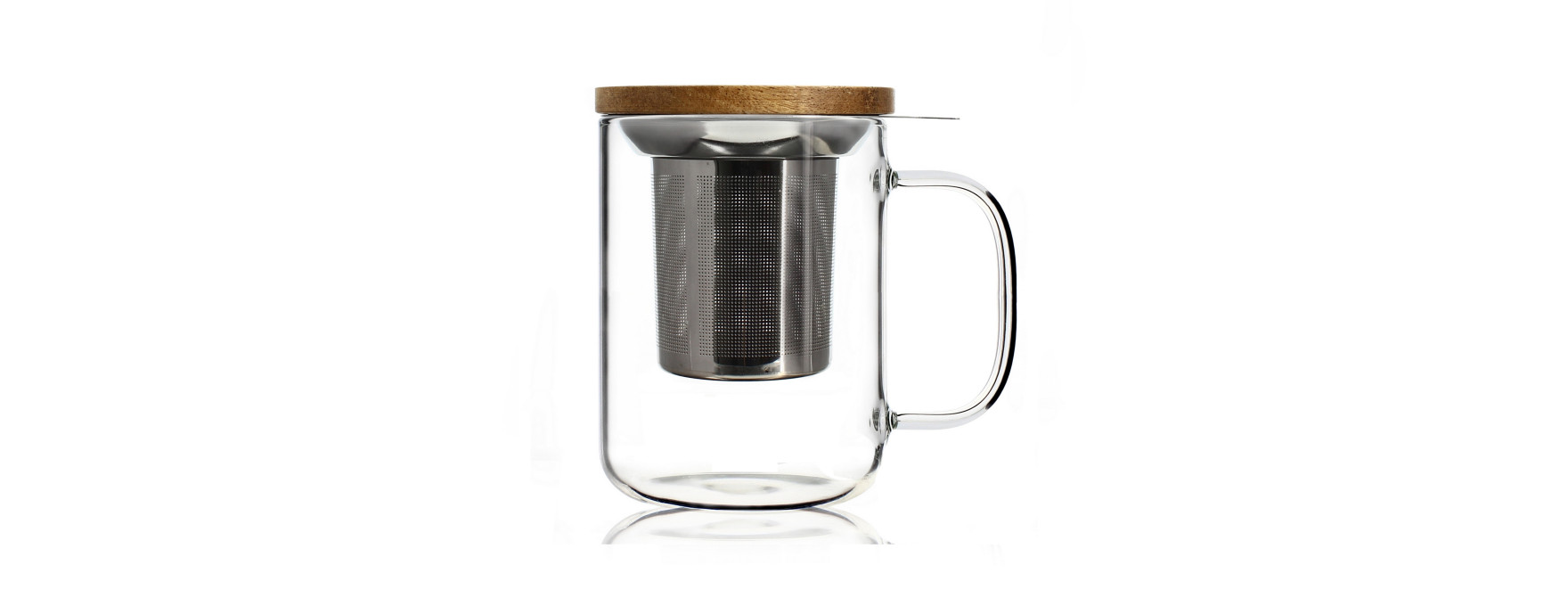 Tisanière Gustave verre borosilicate 450ml - Ogo living