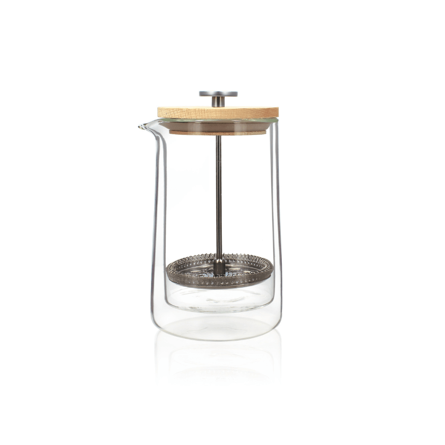 Cafetire  piston 500ml Octave en verre double paroi - Ogo li
