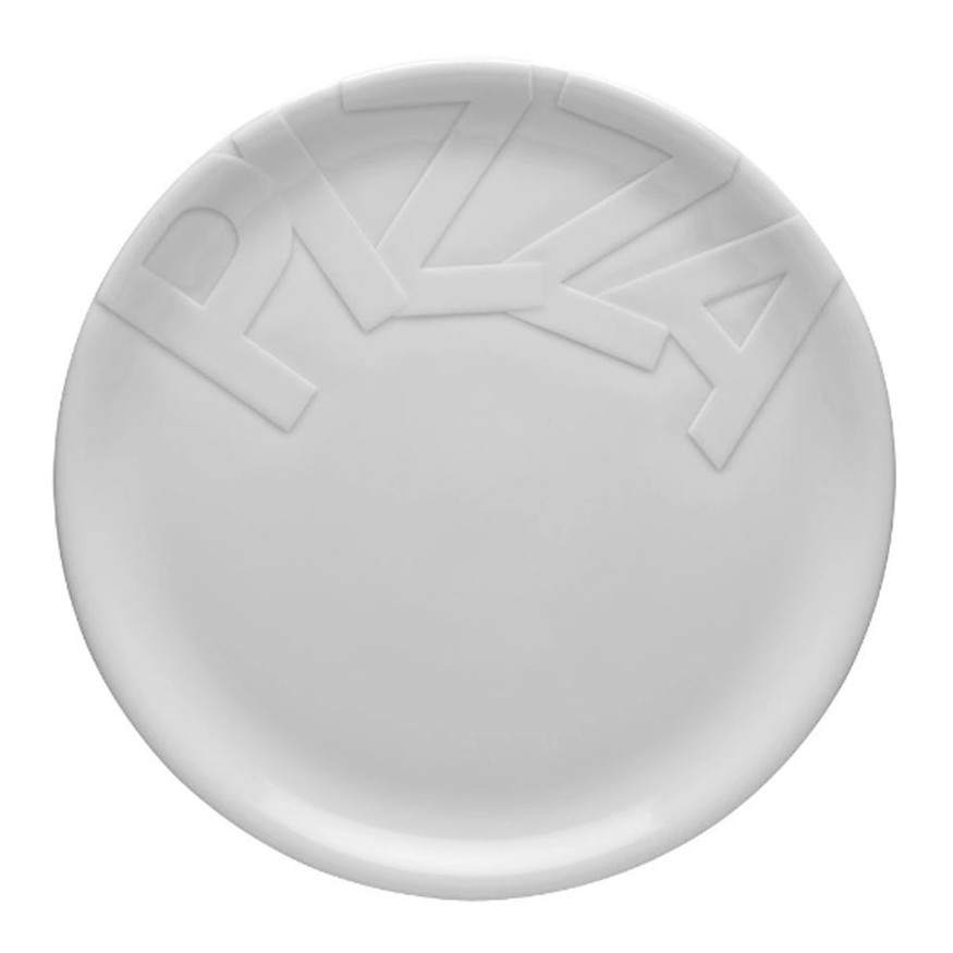 Assiette  pizza 32 cm Tina en porcelaine - Ogo living