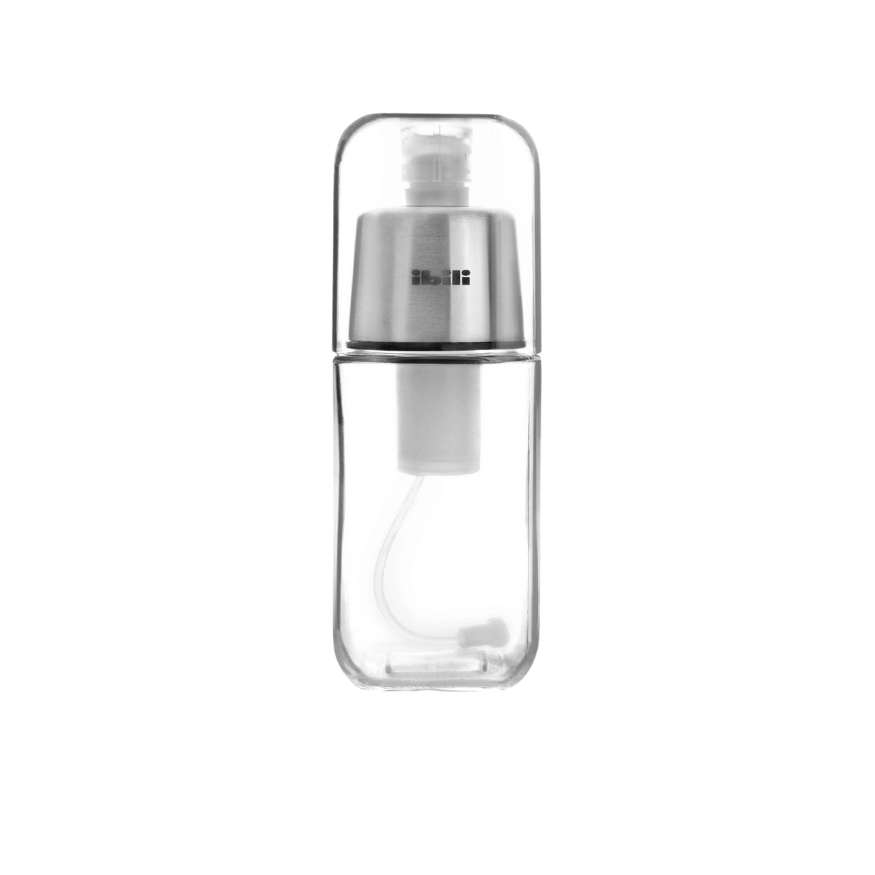 Vaporisateur huile co 180ml verre et acier - Ibili