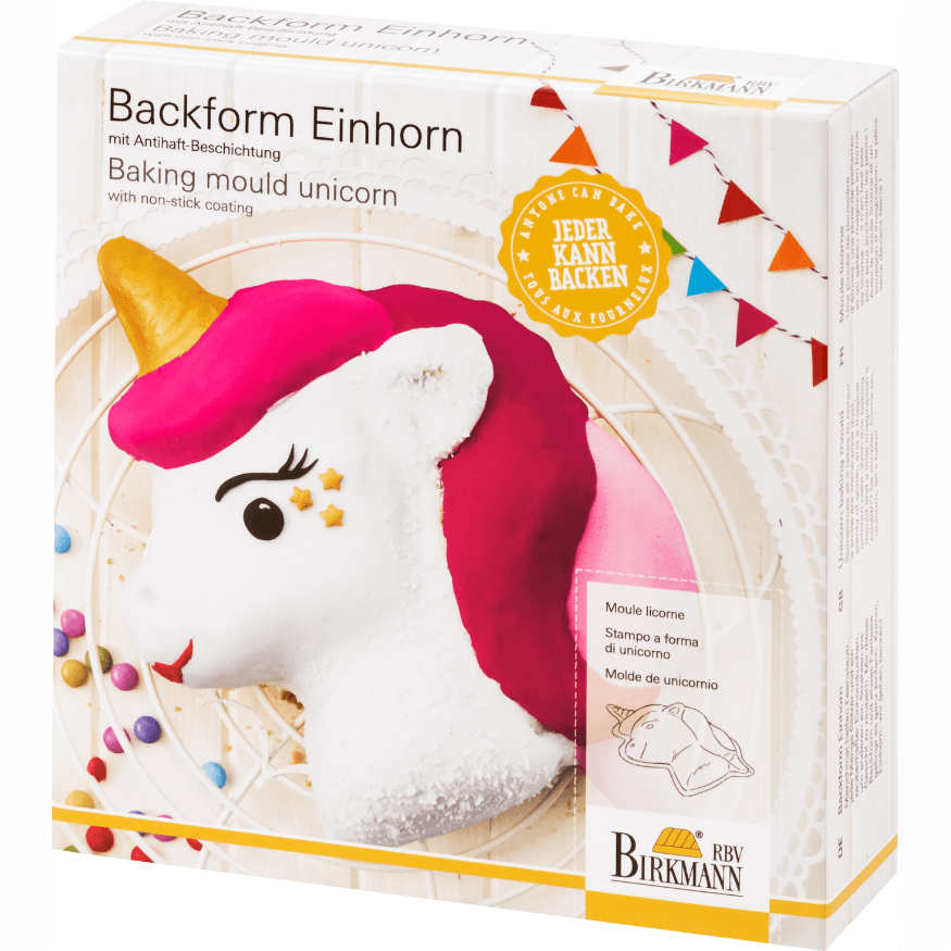Moule en acier Licorne 23 cm 1L - Birkmann