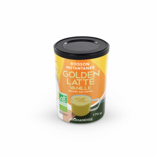 Boisson instantanée golden latte vanille - Aromandise