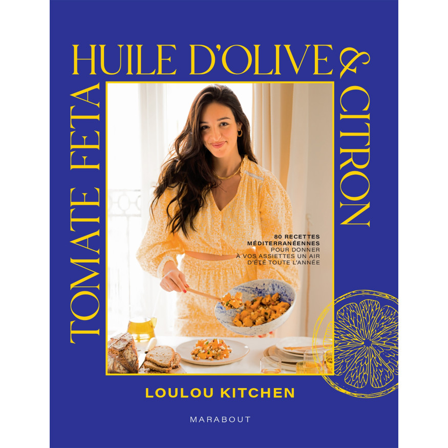 Tomate feta huile d'olive citron - Loulou Kitchen