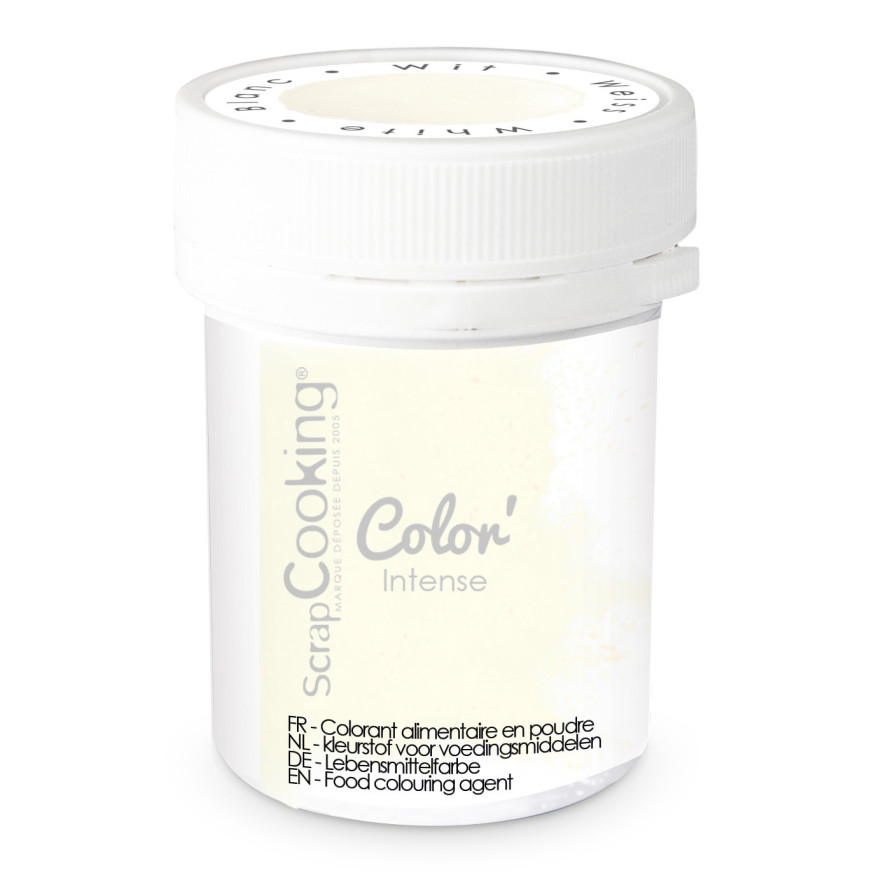 Colorant poudre blanc - ScrapCooking