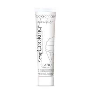 Colorant gel blanc - ScrapCooking