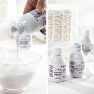 Colorant gel blanc 100g sans E171 - Decora