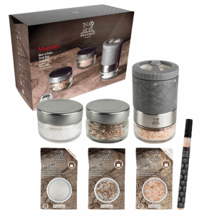 MAESTRO coffret moulin sel u'select Z+3 sels - Peugeot