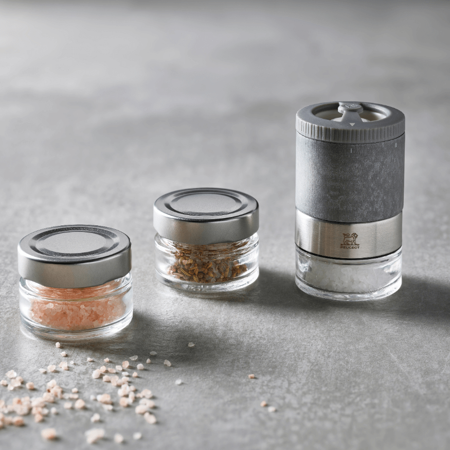 MAESTRO coffret moulin sel u'select Z+3 sels - Peugeot