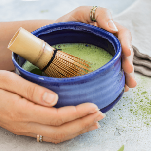 Bol cérémonie matcha bleu - aromandise Bol cérémonie matcha bleu - aromandise