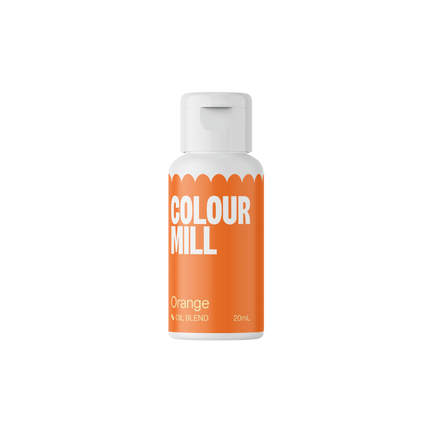 Colorant alimentaire liposoluble Orange 20 ml - Colour Mill