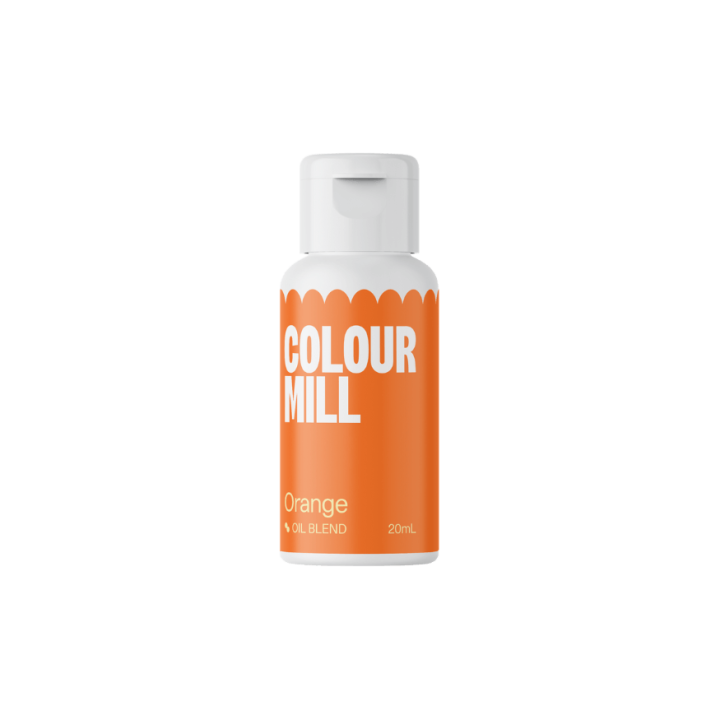 Colorant alimentaire liposoluble Orange 20 ml - Colour Mill