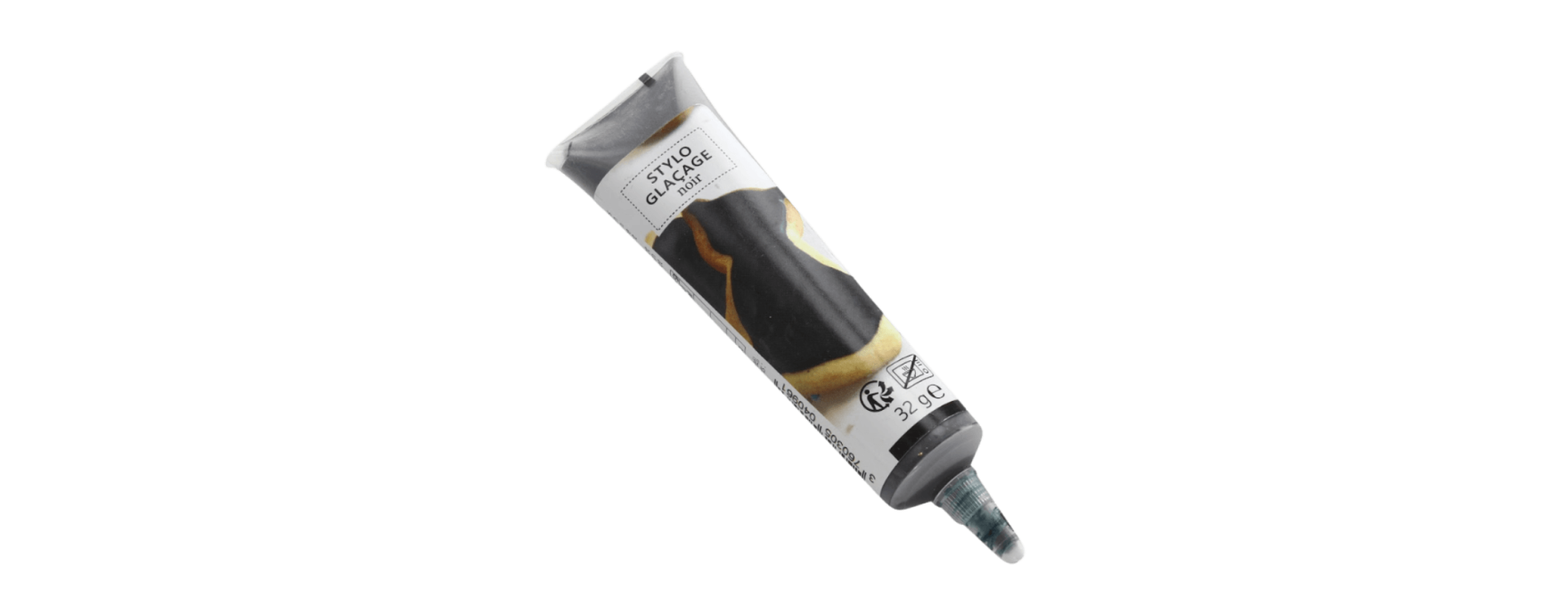 Stylo de glaçage pour décorer les biscuits noir 32 gr