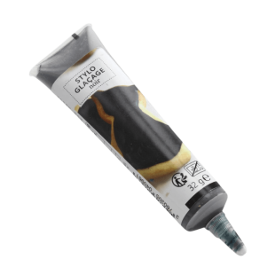 Stylo de glaçage pour décorer les biscuits noir 32 gr