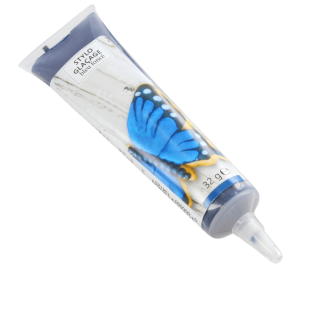 Stylo de glaçage pour décorer les biscuits bleu foncé 32 gr