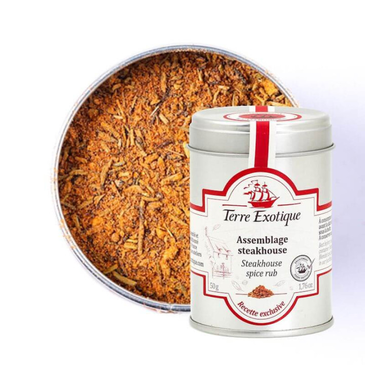 Epices steakhouse 50gr - Terre Exotique