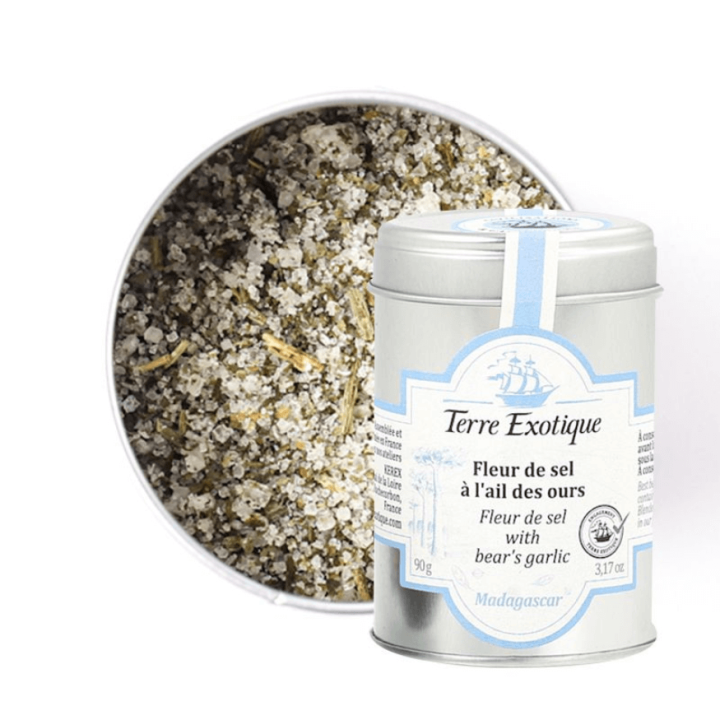 Fleur de sel à l´ail des ours 90 gr - Terre Exotique