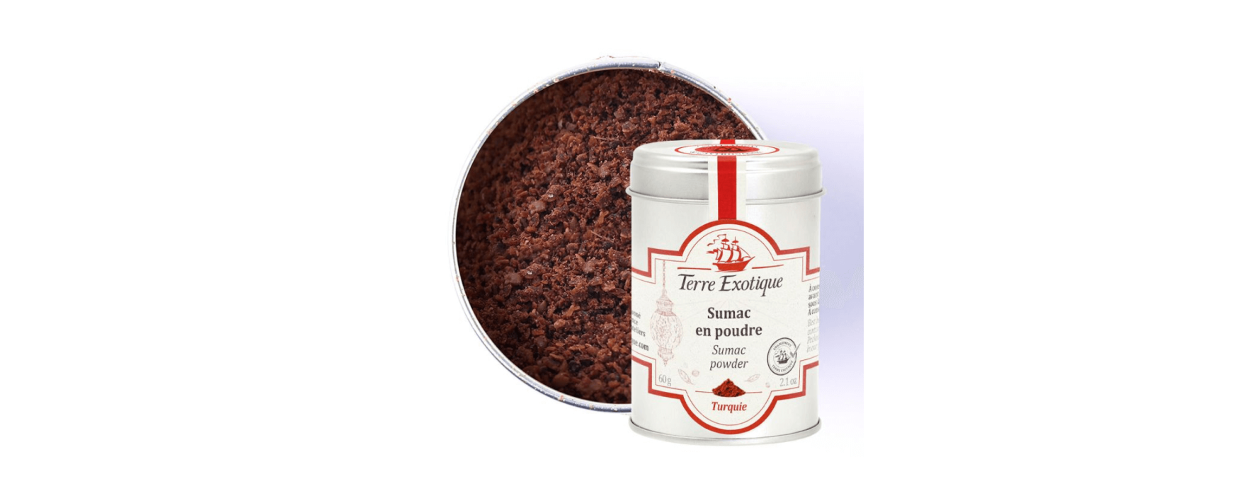 Sumac en poudre 60 g - Terre Exotique