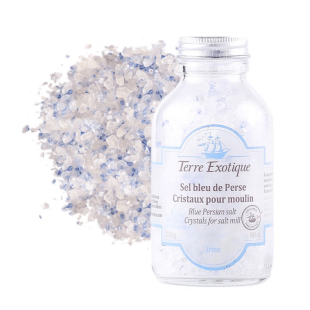 Sel bleu de Perse pour moulin 250 g - Terre Exotique