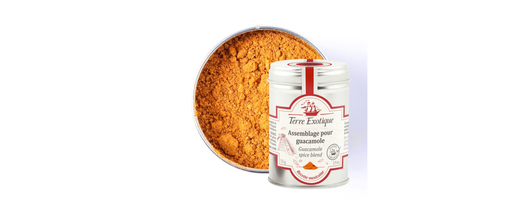 Assemblage pour guacamole 55gr - Terre Exotique