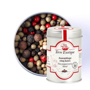 Assemblage 5 baies 60 g - Terre Exotique
