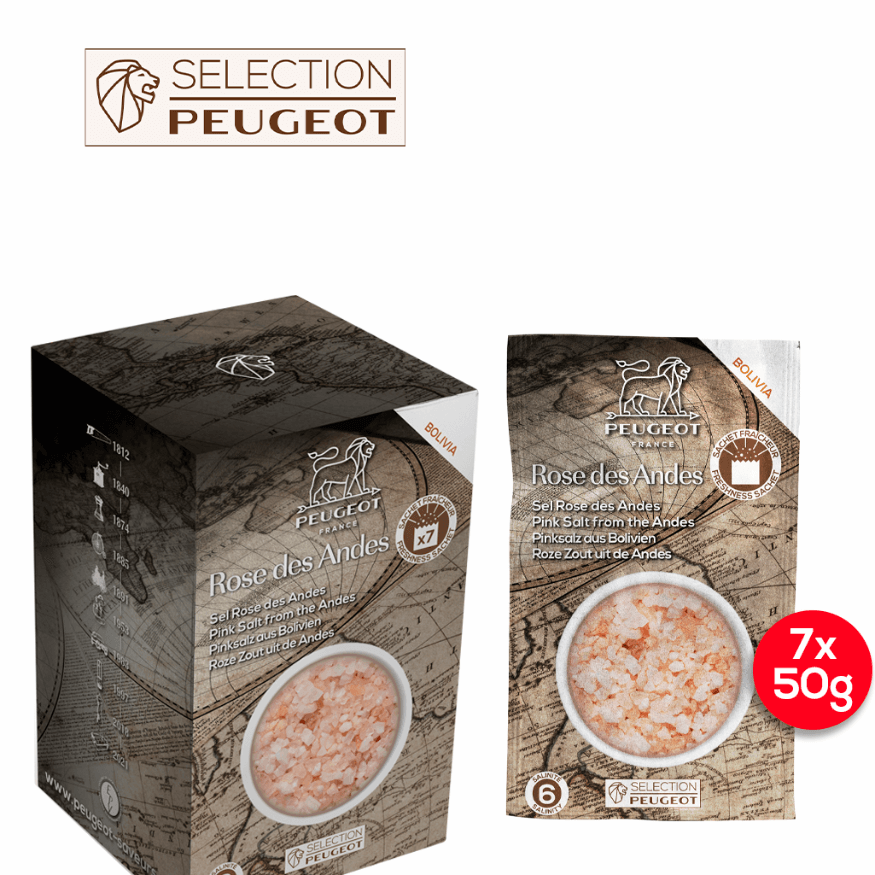 Sel Rose des Andes 350g - Peugeot