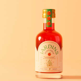 Apéritif sans alcool BIO à base Orange amère & Romarin 20cl