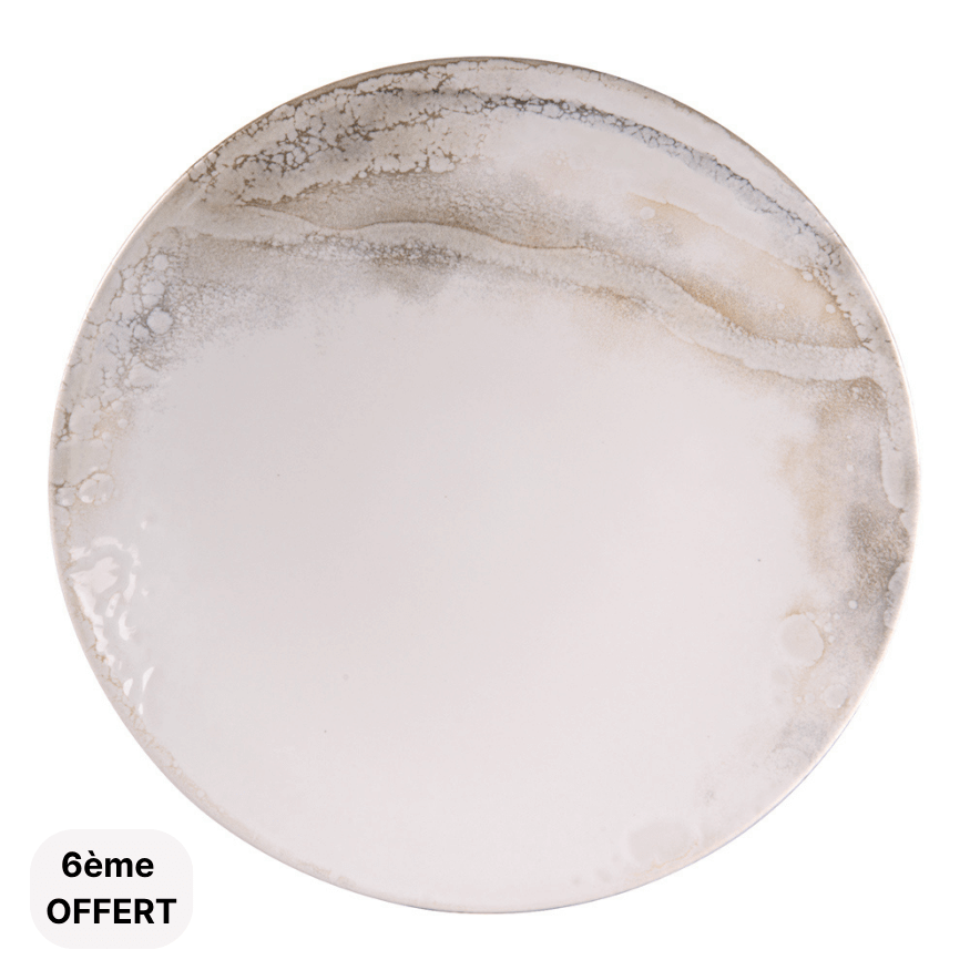 Assiette plate 27cm Mojave - Table passion