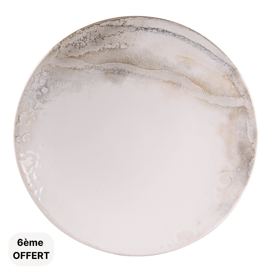Assiette  dessert 21 cm Mojave - Table passion