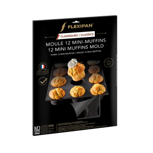 Moule 12 mini-muffins - Flexipan