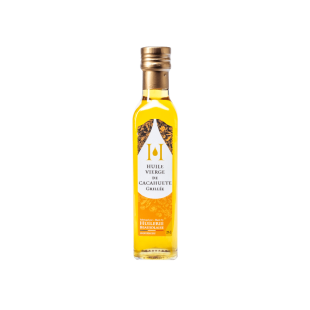 Huile de cacahuète toastée 25 cl - Huilerie Beaujolaise