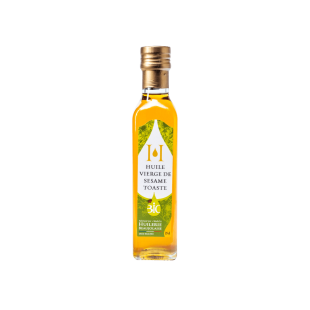 Huile vierge de Sésame toasté 25cl - Huilerie Beaujolaise