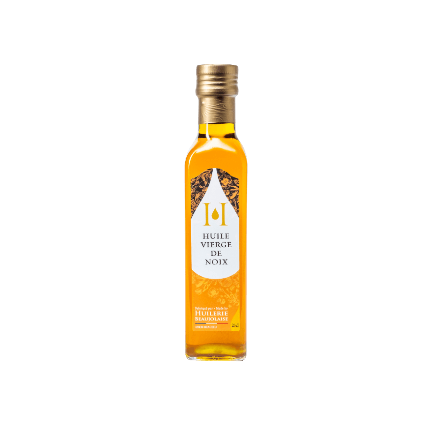 Huile vierge de Noix toastée 25 cl - Huilerie Beaujolaise
