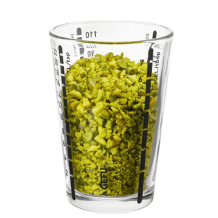 Verre mesureur Messi 40 ml Gefu - Dosage précis Alice Délice