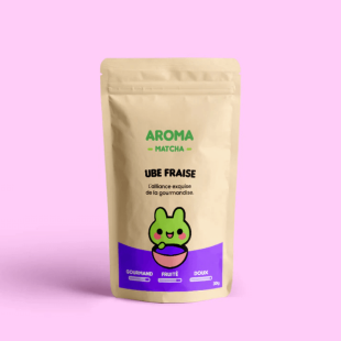 Ube Fraise 100g Aroma Matcha - Poudre gourmande et fruitée Alice Délice